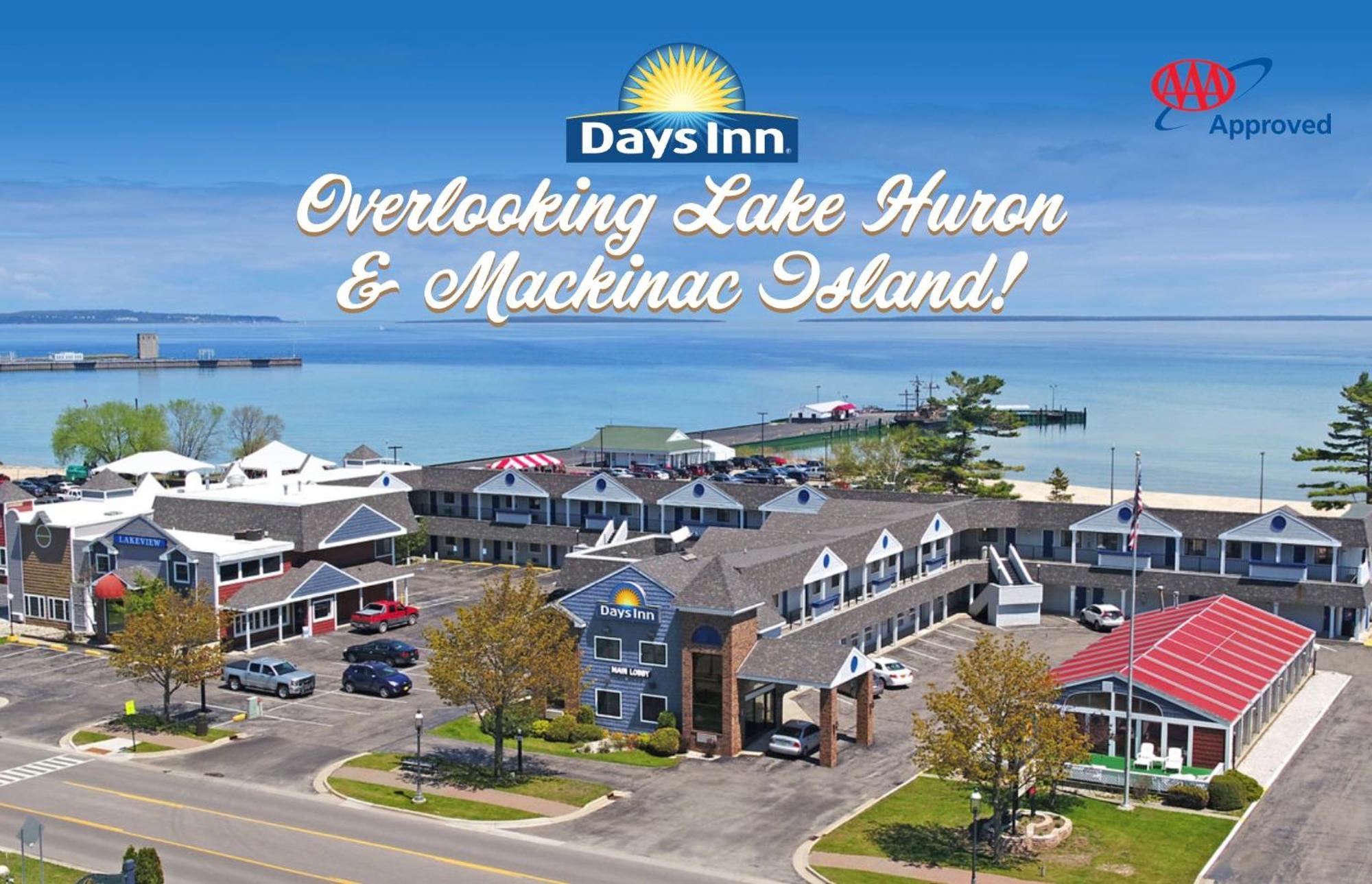 Days Inn By Wyndham Mackinaw City - Lakeview Exterior photo